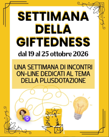 Locandina V settimana giftdedness
